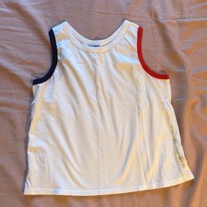 Clare Vivier two color tank top